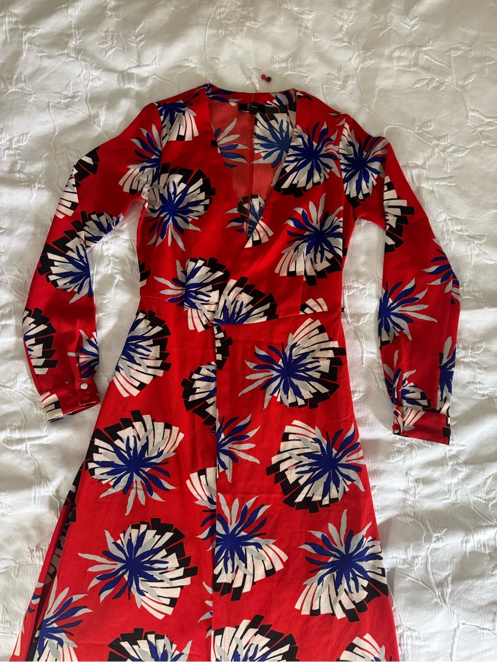 Long Tall Sally x TTYA Red Floral Wrap Maxi Dress